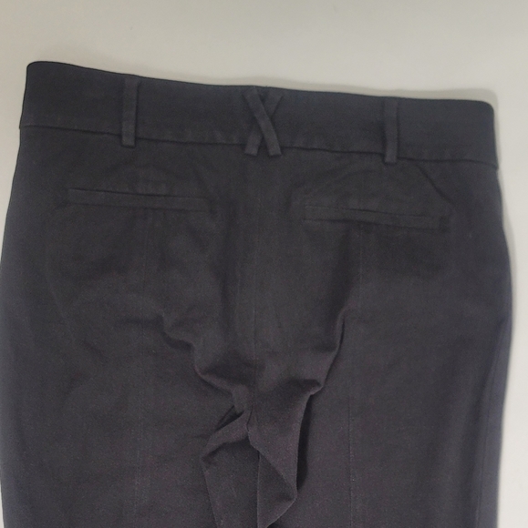 Anthropologie The Essential Slim Black Pant size 8 - Picture 10 of 10